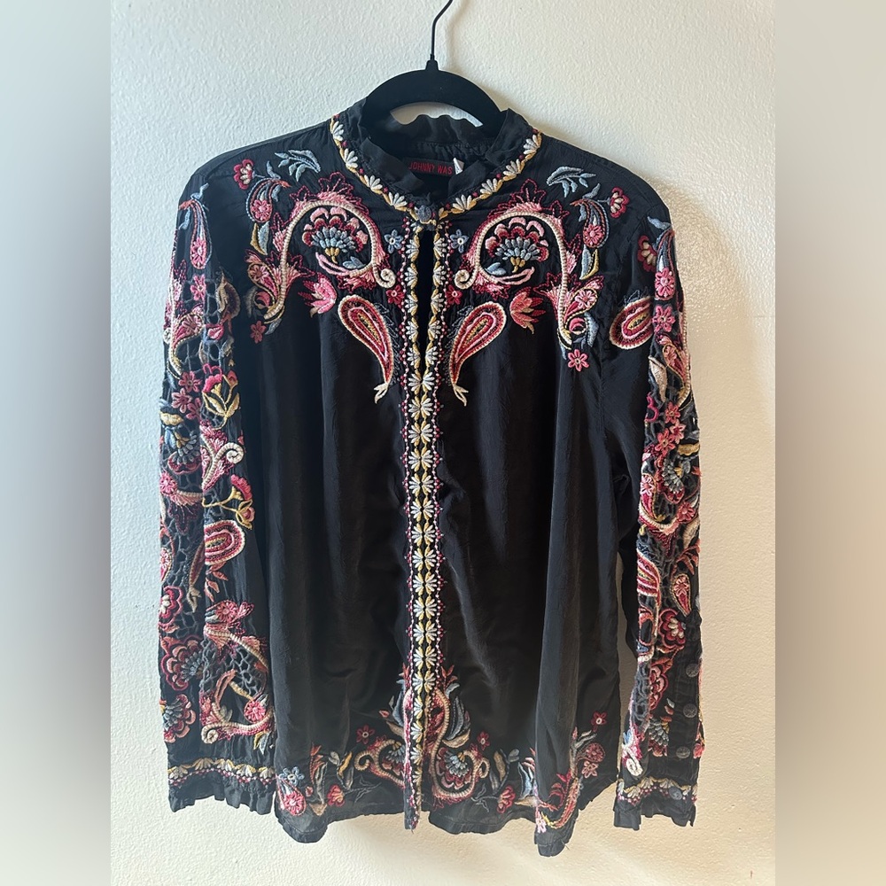 Johnny Was Embroidered Tunic
